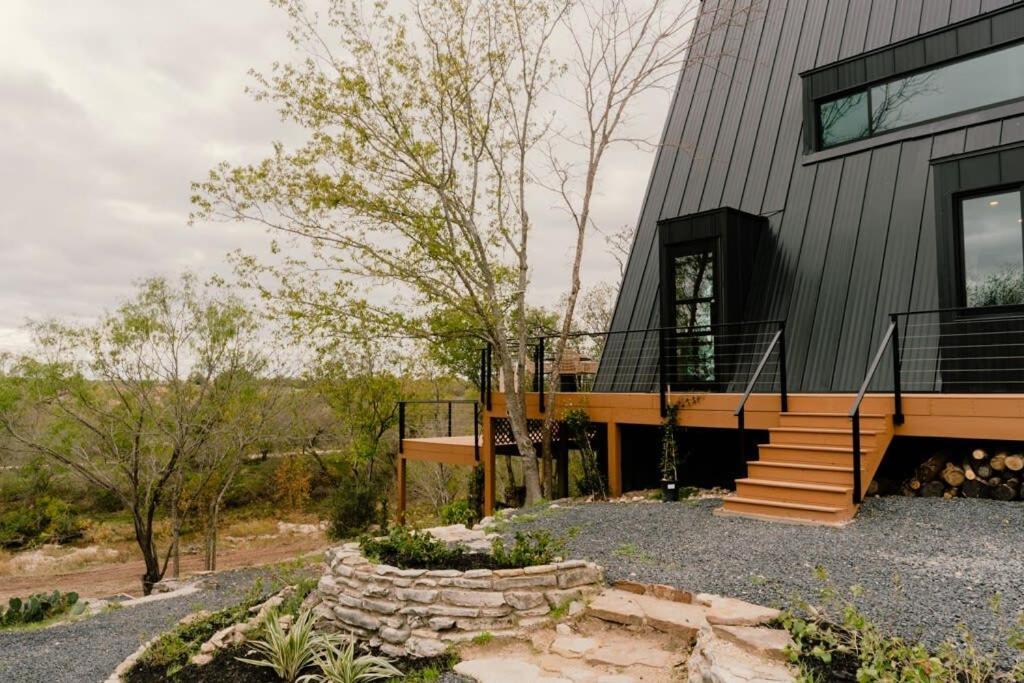 The Pedernales A-Frame Villa Fredericksburg Kültér fotó