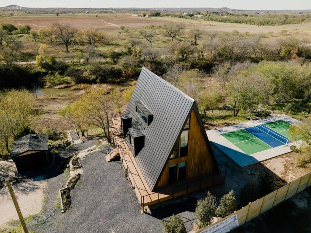 The Pedernales A-Frame Villa Fredericksburg Kültér fotó