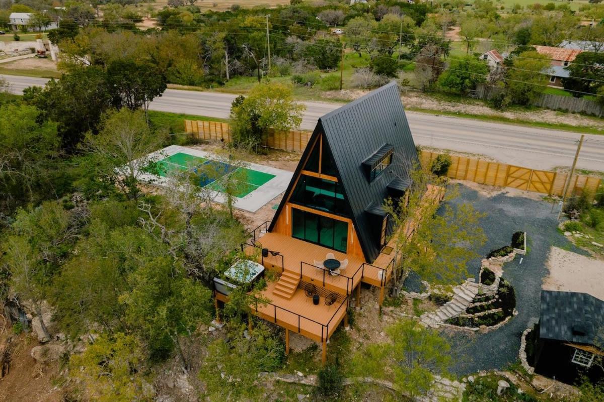 The Pedernales A-Frame Villa Fredericksburg Kültér fotó